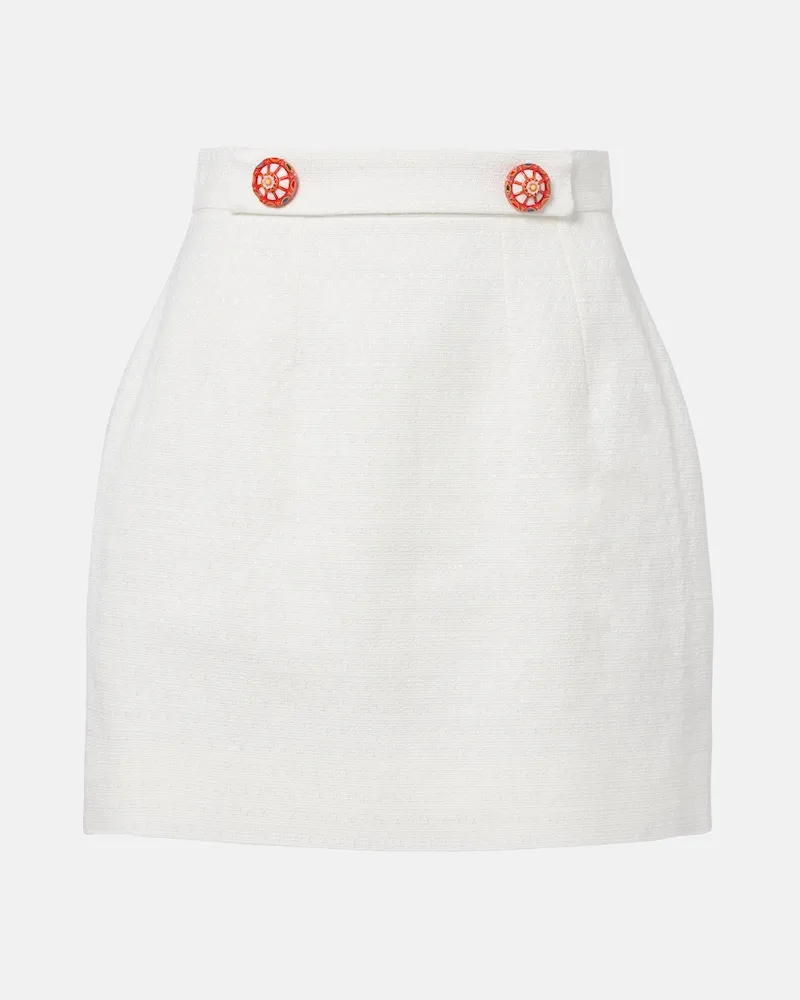 Dolce & Gabbana Minirock Carretto Weiß