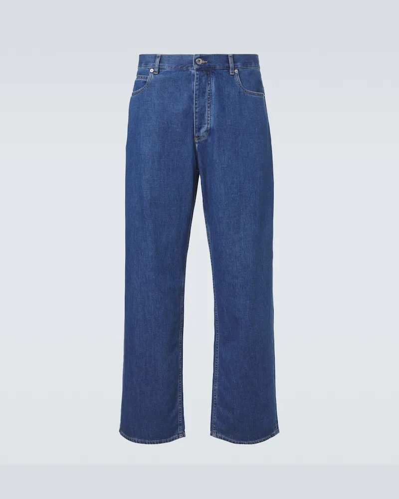 Bottega Veneta Straight Jeans Blau