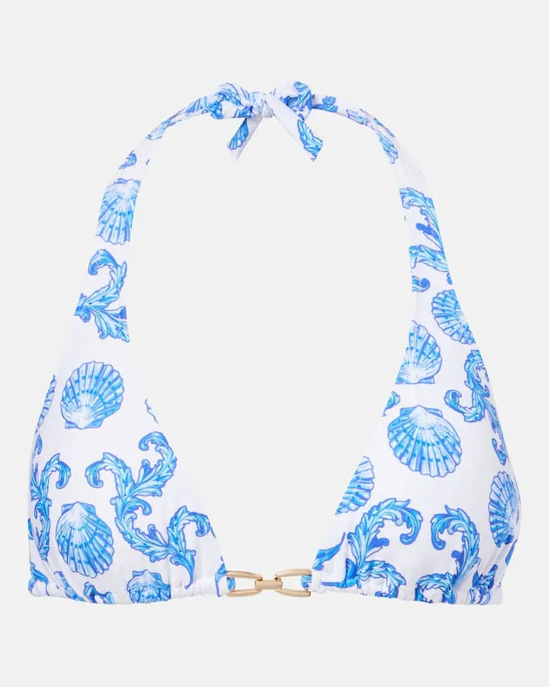 Melissa Odabash Bikini-Oberteil Bahamas Blau