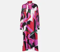Bedrucktes Midikleid Abel