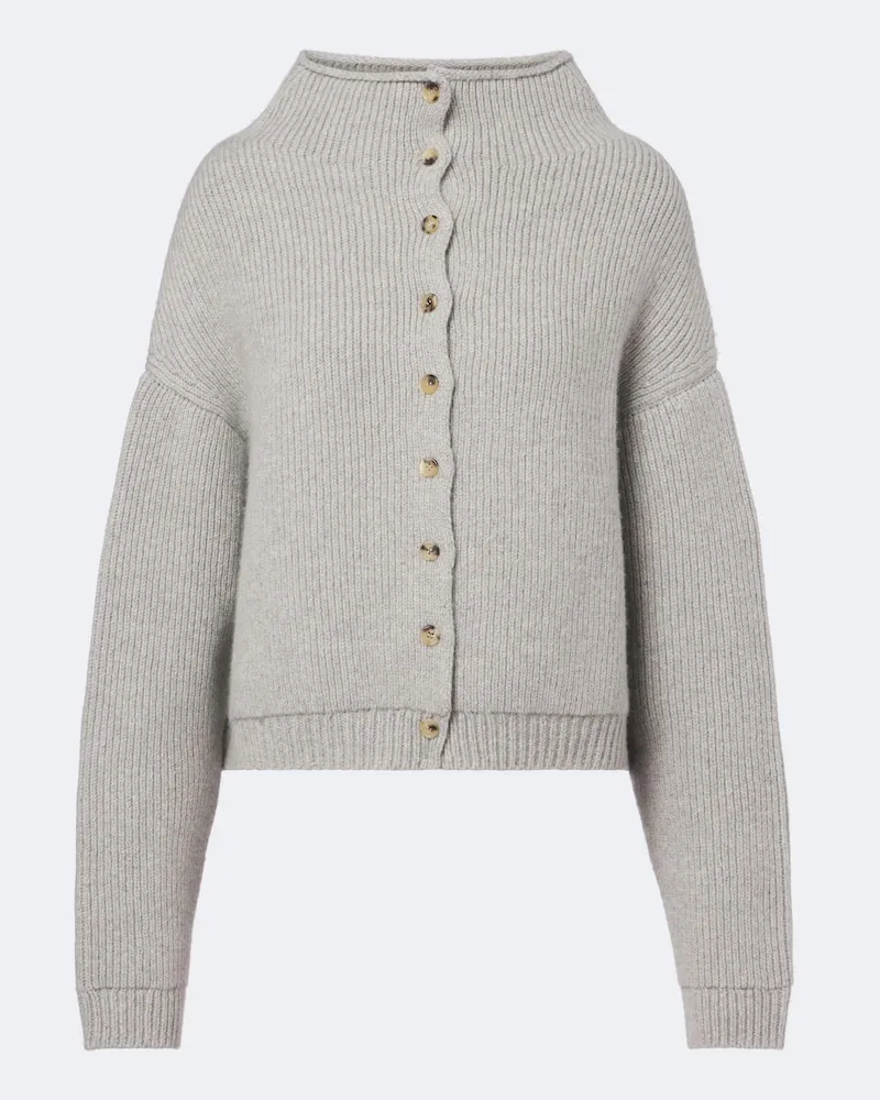 KHAITE Cardigan Marjorie aus Cashmere Grau
