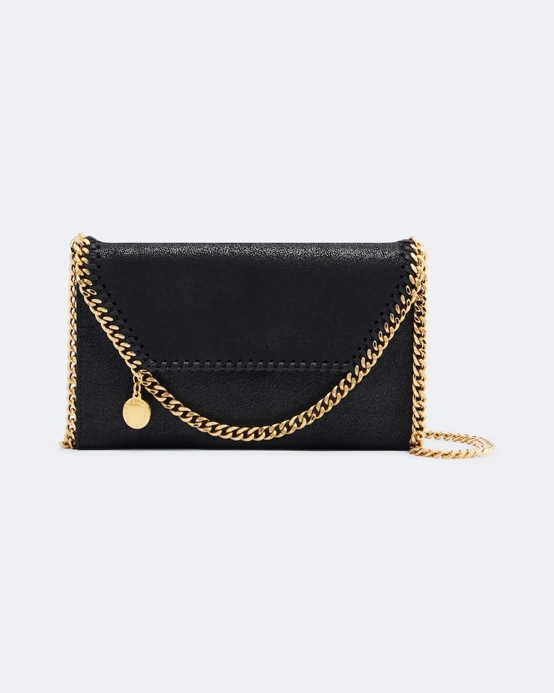 Stella McCartney Schultertasche Falabella Mini Schwarz