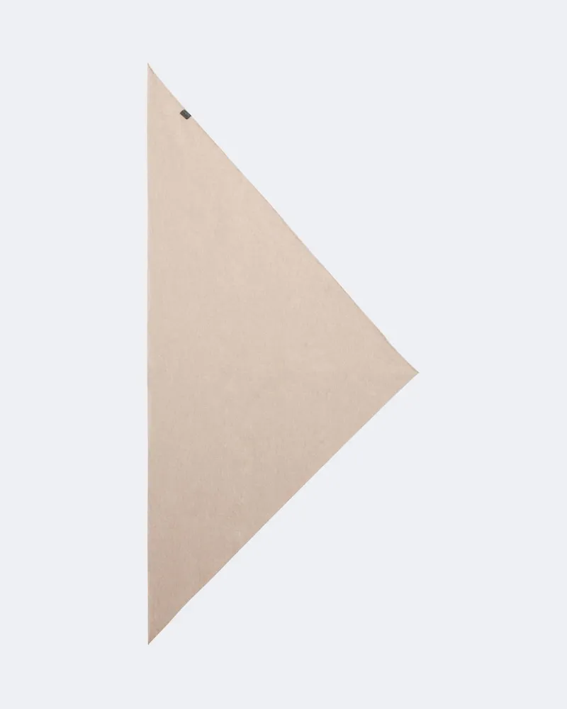 Brunello Cucinelli Schal Monili aus Kaschmir Beige