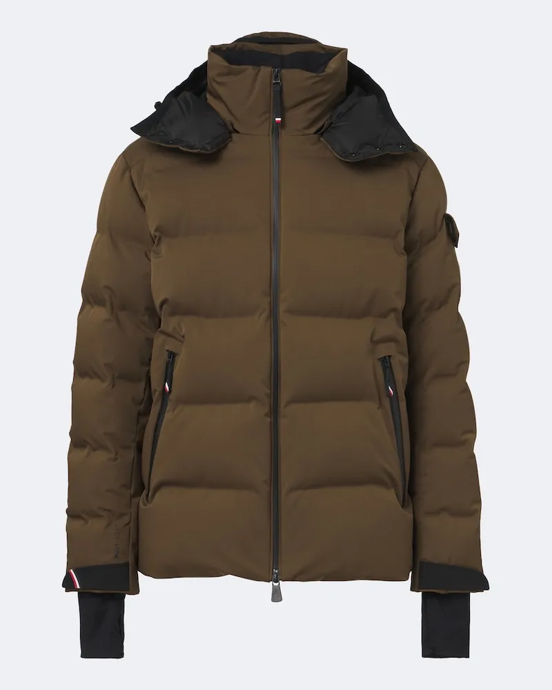 Moncler Skijacke Braun