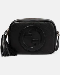 Gucci Schultertasche  Blondie Small aus Leder Schwarz