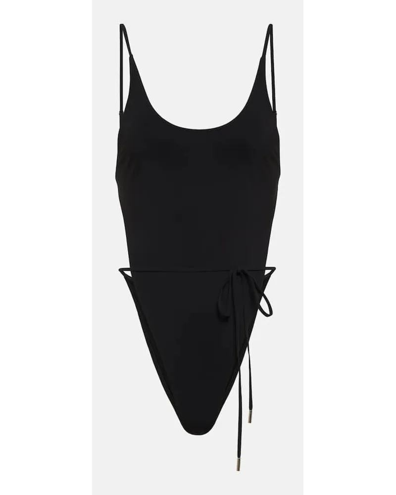 Saint Laurent Badeanzug Schwarz