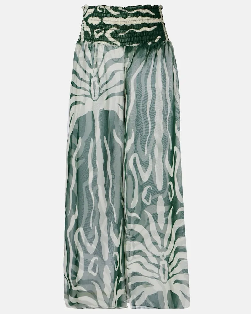 Johanna Ortiz Weite Hose Grün