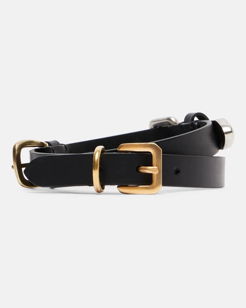 Etro Gürtel aus Leder Schwarz