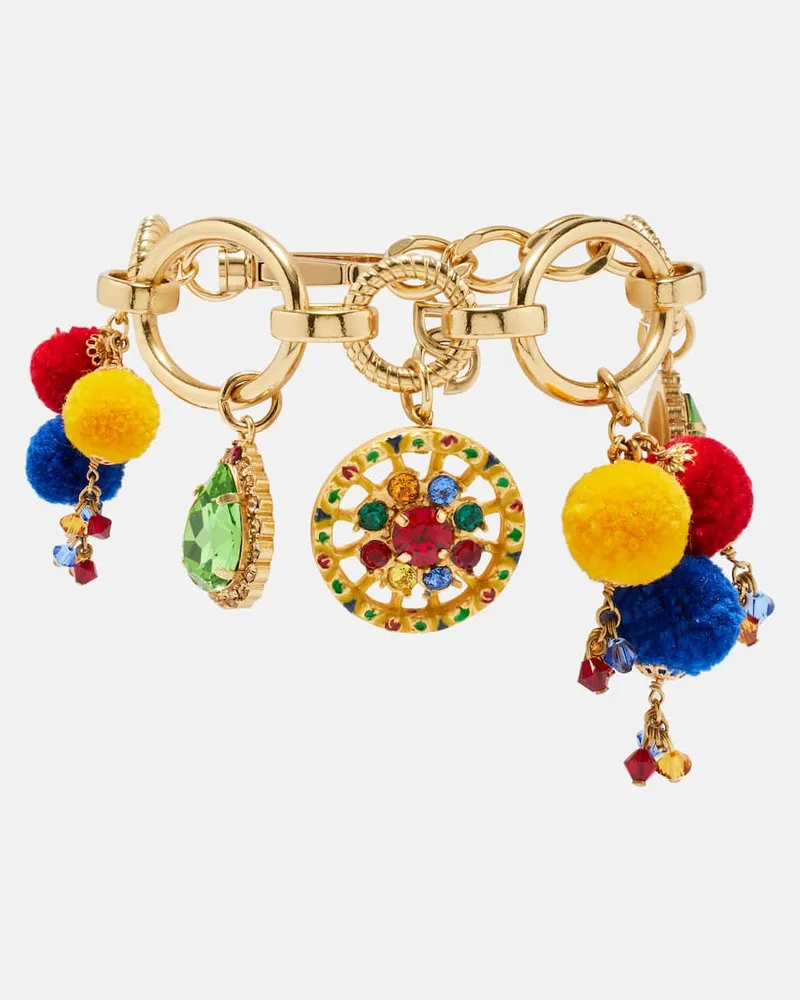 Dolce & Gabbana Verziertes Armband Taormina Multicolor