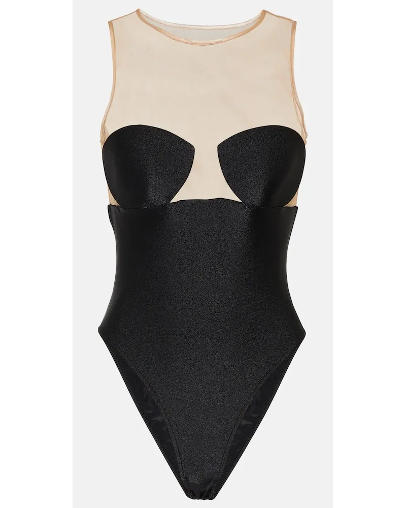 Adriana Degreas Body Hands aus Tüll Multicolor