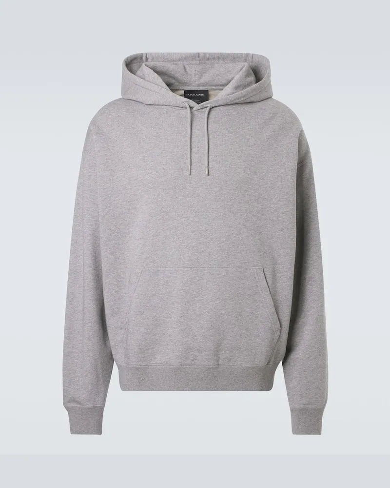 Canada Goose Hoodie Rove aus Baumwolle Grau