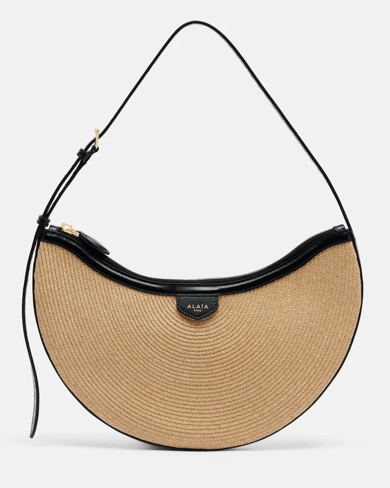Alaïa Alaïa Schultertasche One Piece Demi Lune Small Beige