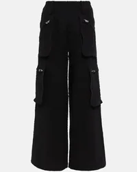 Amiri High-Rise-Cargohose Schwarz