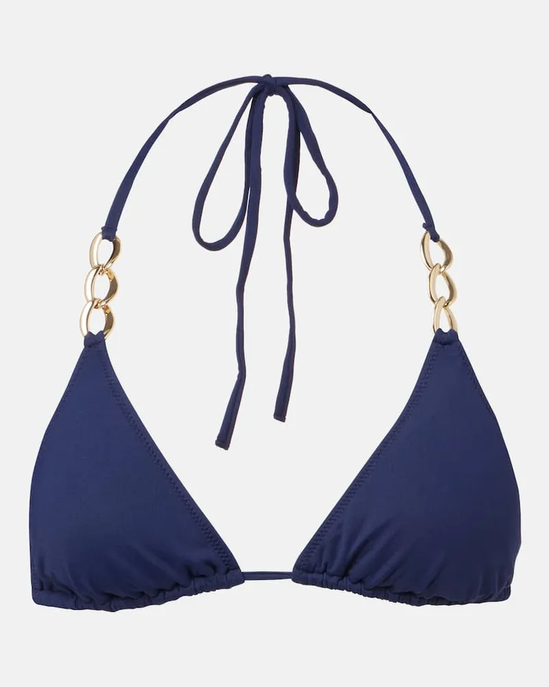 Melissa Odabash Bikini-Oberteil Gorda Blau