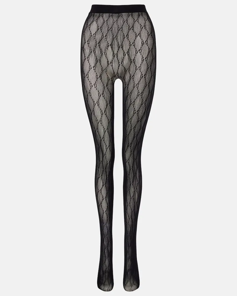 Gucci Strumpfhose GG Schwarz