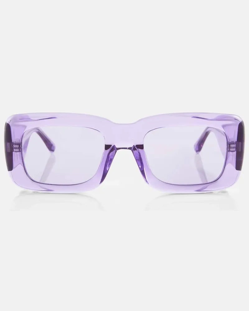 ATTICO X Linda Farrow Sonnenbrille Marfa Lila