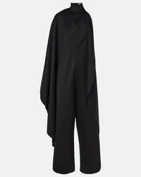 Alaïa Alaia Jumpsuit aus Wolle Schwarz