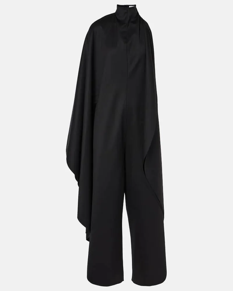 Alaïa Alaïa Jumpsuit aus Wolle Schwarz