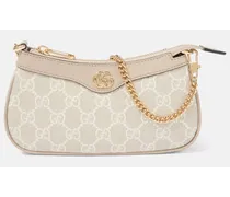 Schultertasche Ophidia Mini mit Leder