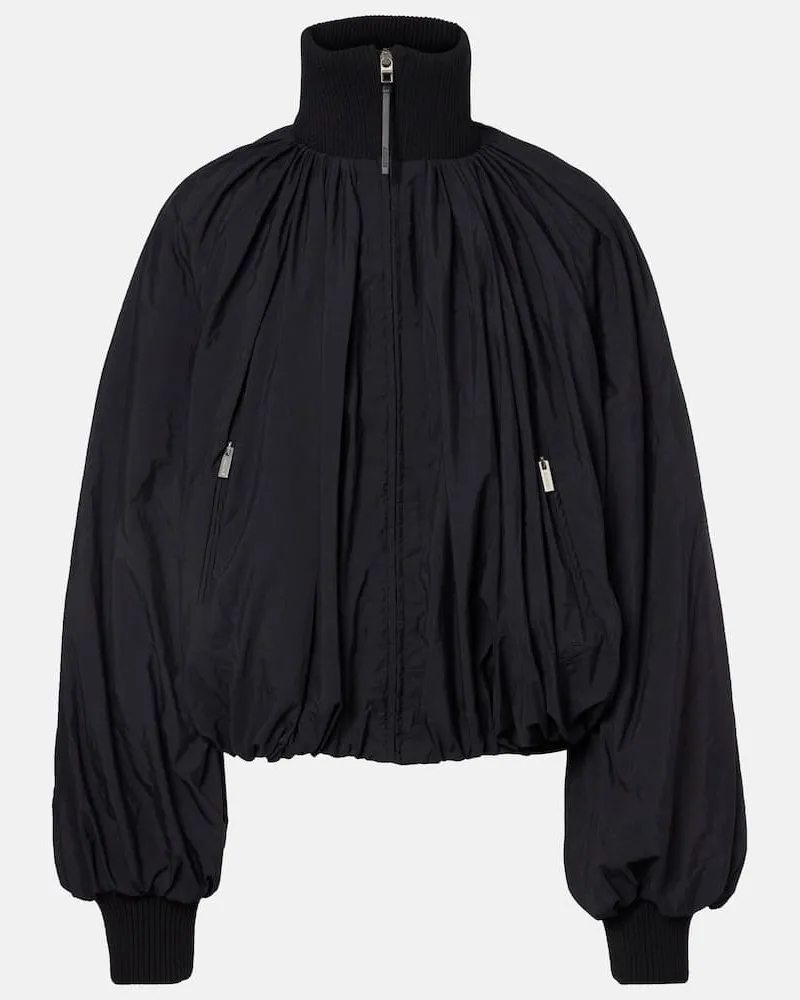 Jacquemus Cropped-Jacke Pallone Schwarz