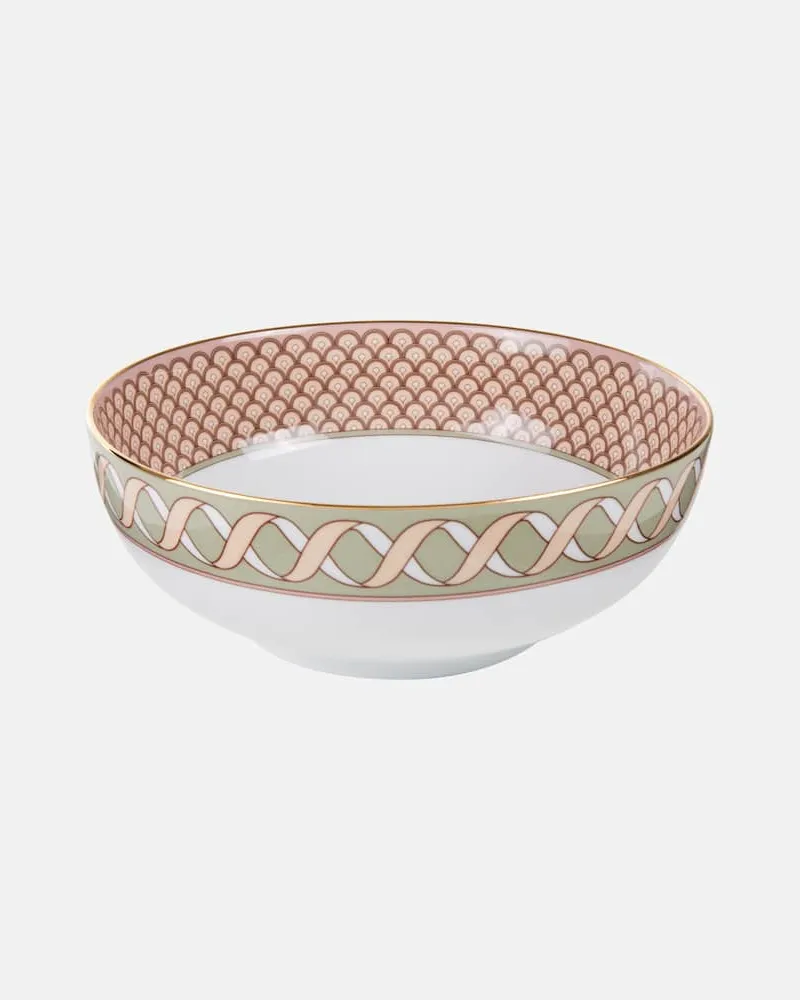La DoubleJ Servierschale Odysseus Dusty Pink Multicolor