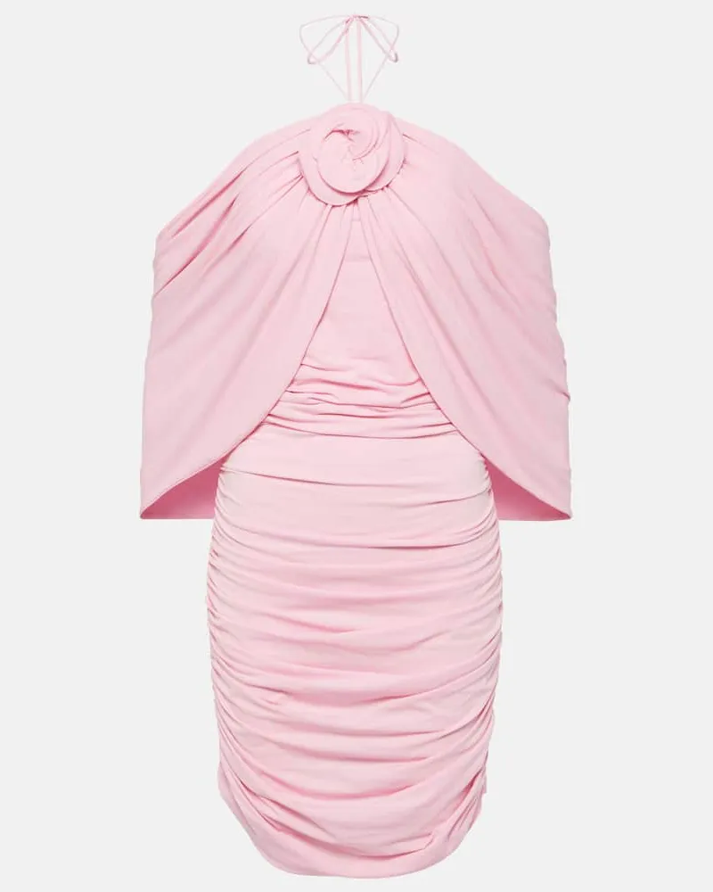 Magda Butrym Off-Shoulder-Minikleid Rosa
