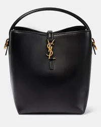 Saint Laurent Tote Le 37 aus Leder Schwarz