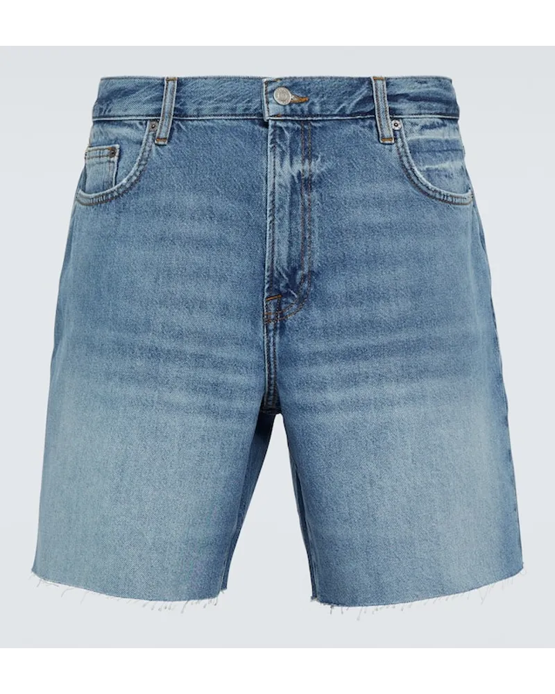 Frame Denim Jeansshorts Vintage Blau