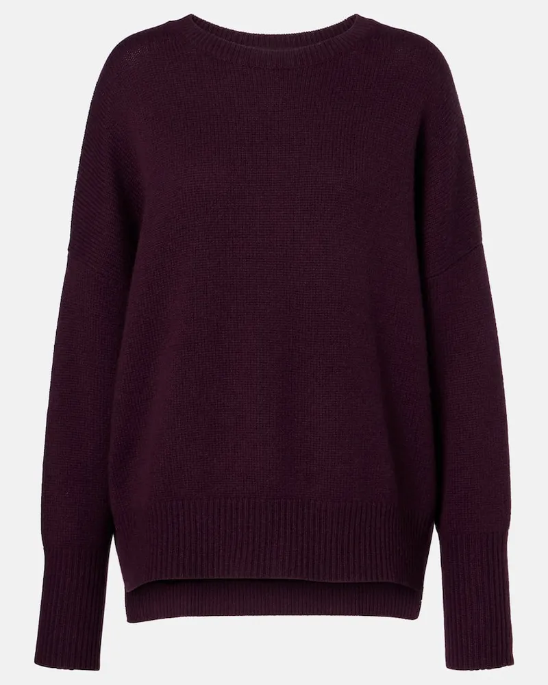 Lisa Yang Pullover Mila aus Kaschmir Braun