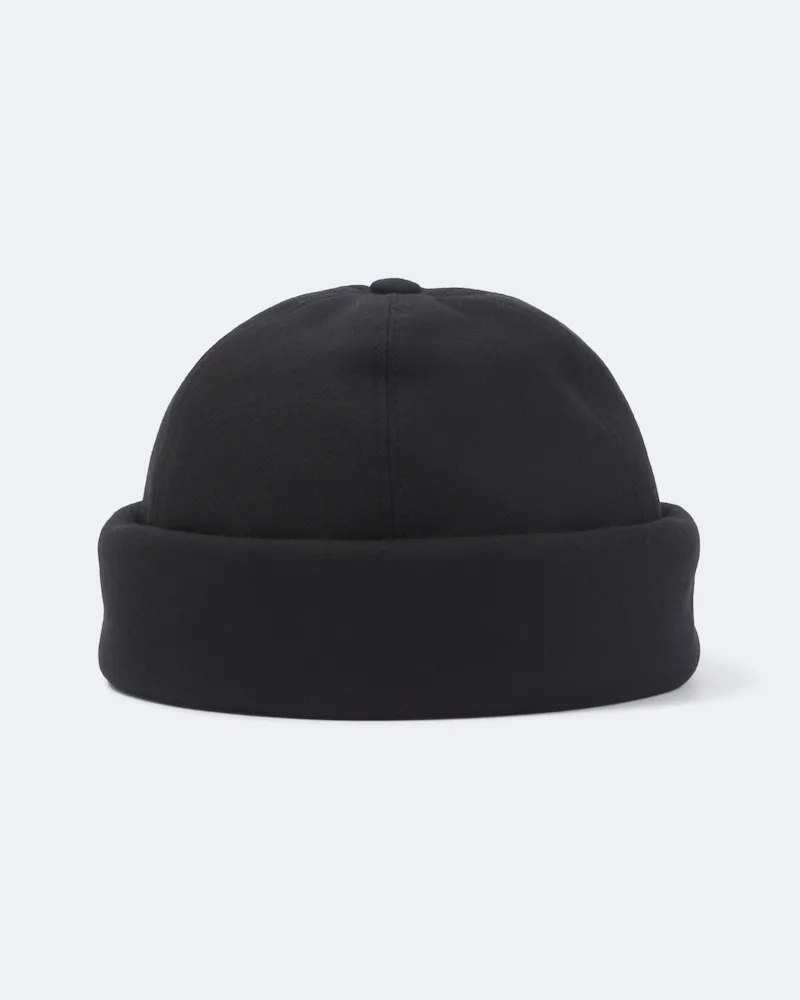 Giorgio Armani Mütze aus Wolle und Kaschmir Schwarz