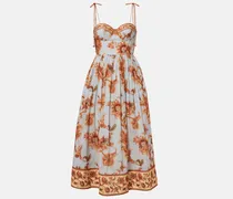 Bustier-Kleid Aster aus Baumwolle