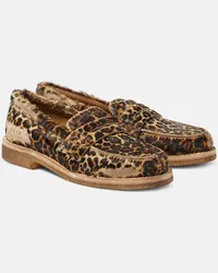 Golden Goose Loafers Jerry aus Kalbshaar Gelb