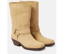 Bikerstiefel Antya aus Veloursleder