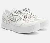 Plateau-Sneakers Hamptons aus Leder