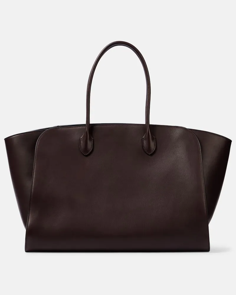 The Row Tote Bag Marlo Large aus Leder Braun