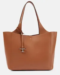 TOD'S Tote Medium aus Leder Braun