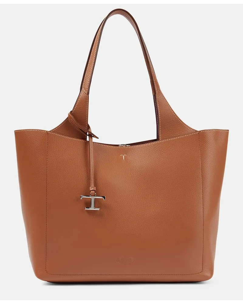 TOD'S Tote Medium aus Leder Braun