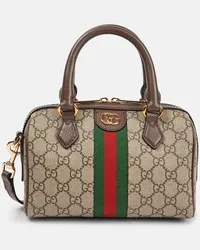 Gucci Tote Ophidia GG Mini aus Canvas Beige