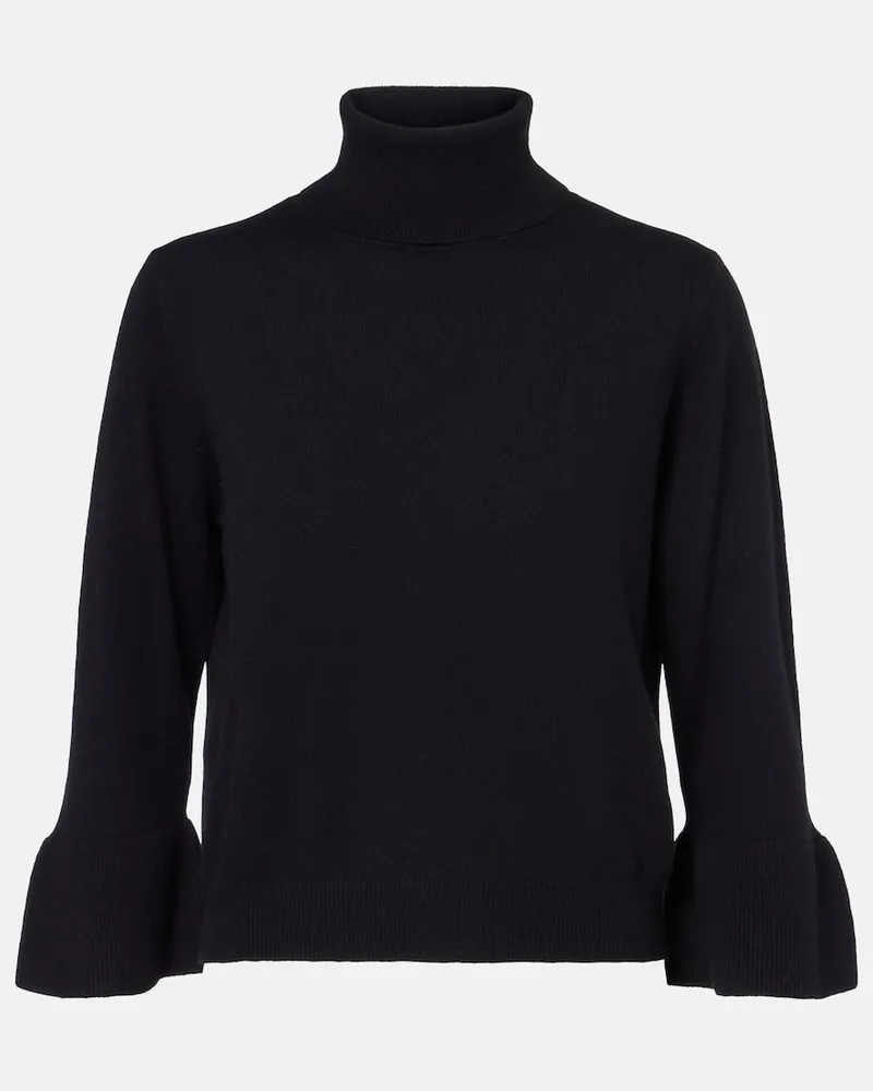 Jardin des Orangers Pullover aus Wolle und Kaschmir Schwarz