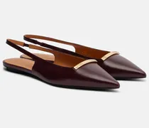 Slingback-Ballerinas Barretta aus Leder