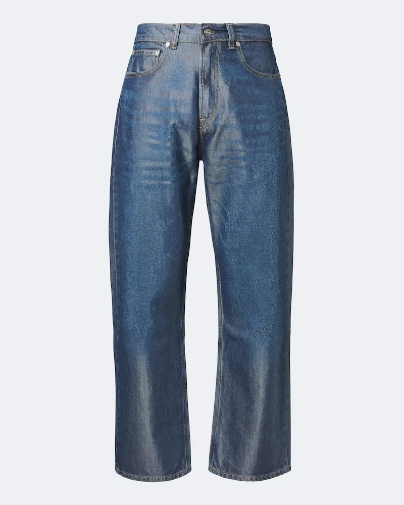 Our Legacy Straight Jeans Third Cut Blau