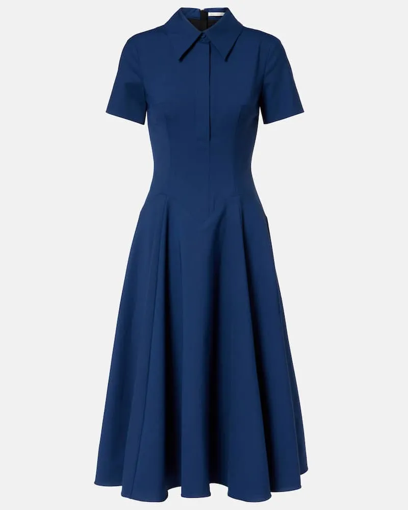 EMILIA WICKSTEAD Hemdblusenkleid Jody Blau