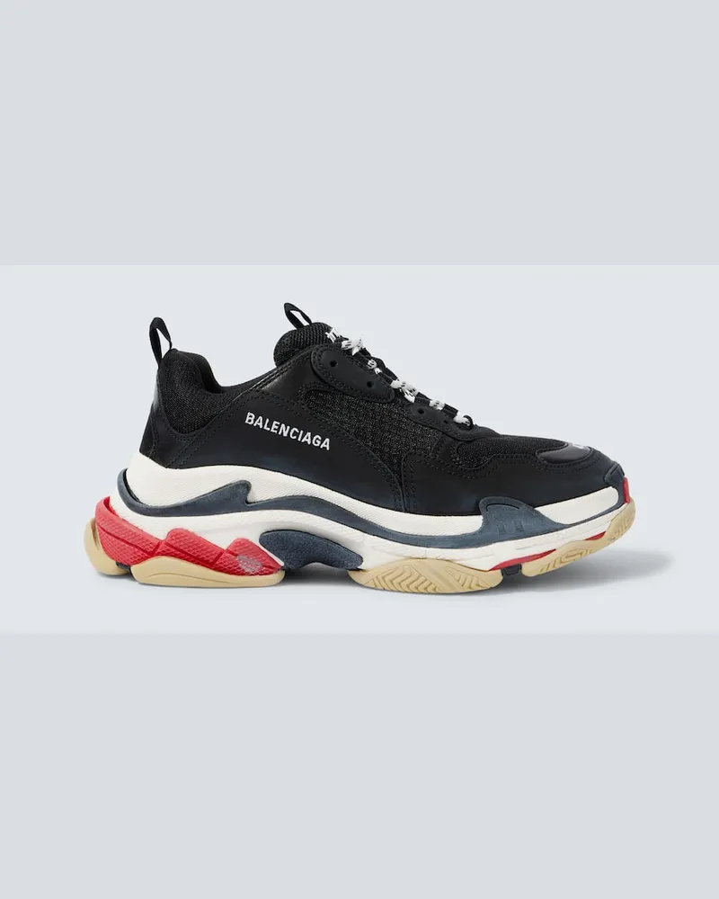 Balenciaga Sneakers Triple S Schwarz