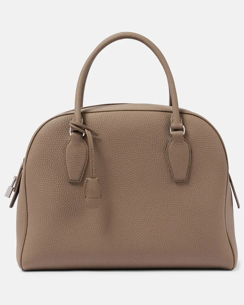 The Row Tote Bag India 12.00 aus Leder Grau