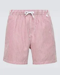 Loro Piana Badeshorts Bay Rot