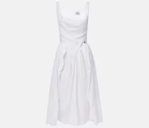 Midikleid Sunday aus Baumwolle und Seide