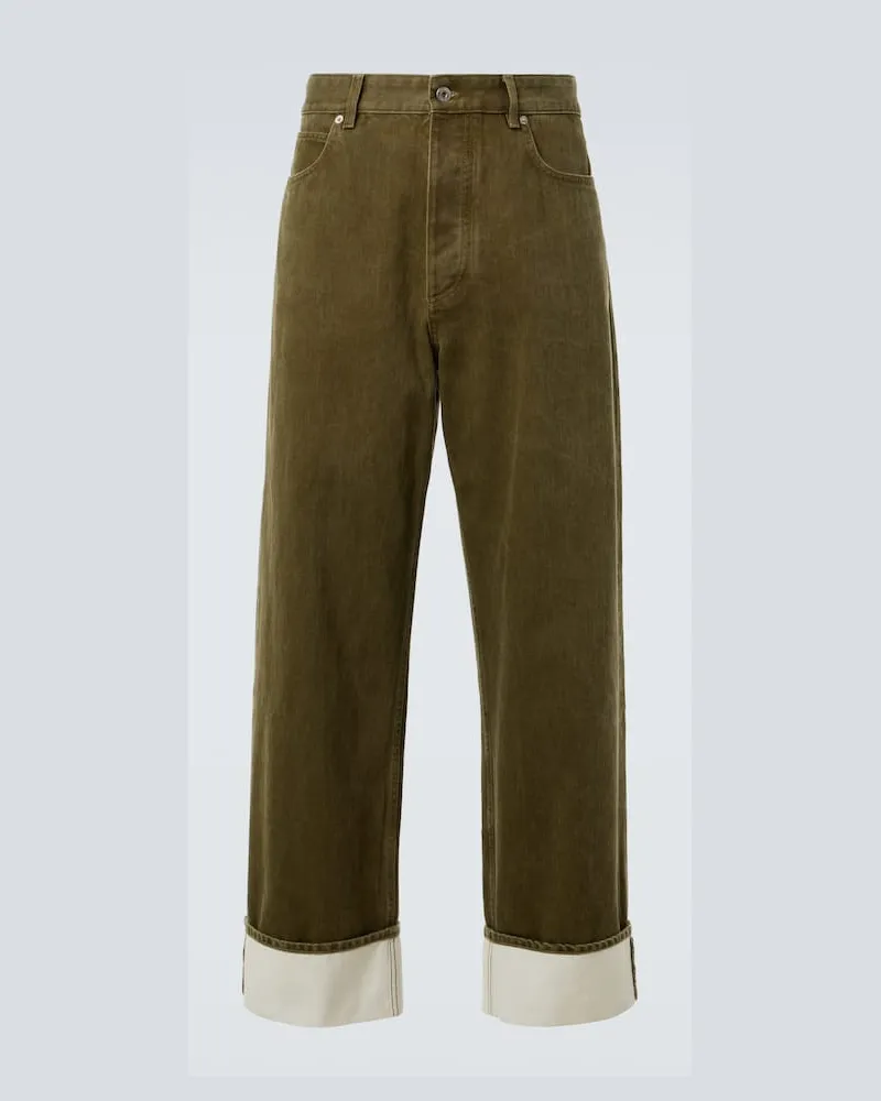 Bottega Veneta Straight Jeans Grün