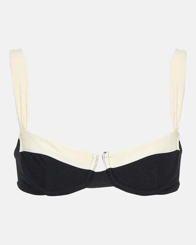 SAME Bikini-Oberteil Schwarz
