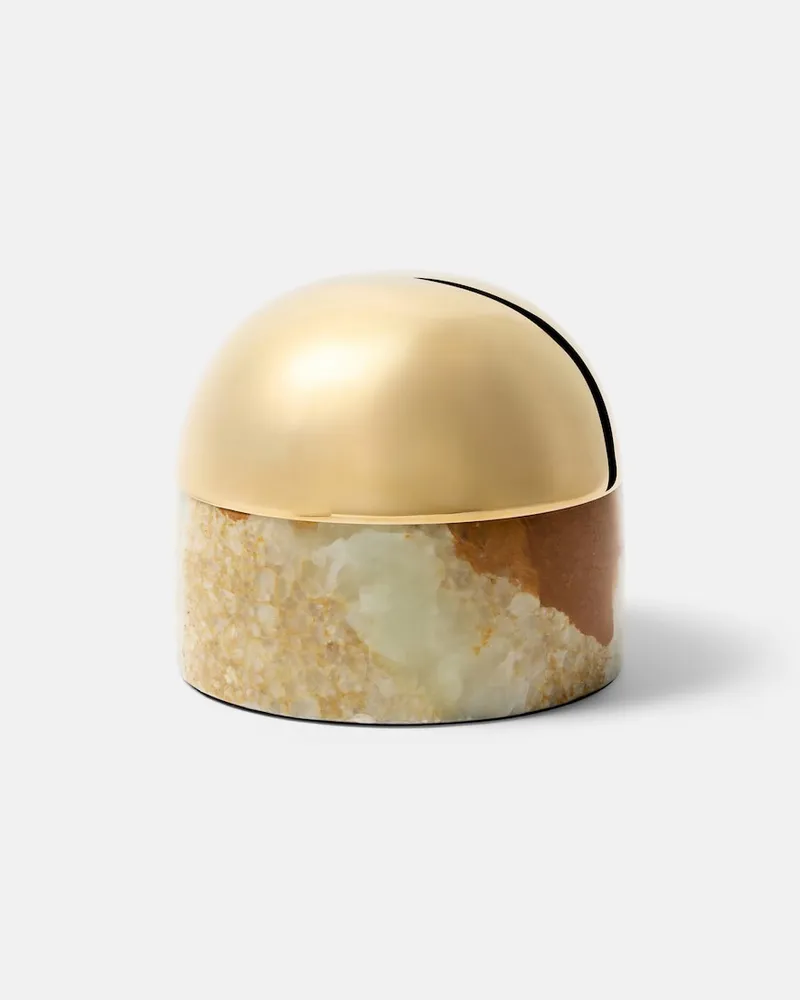 Jonathan Adler Aufbewahrungsdose Globo Medium Beige