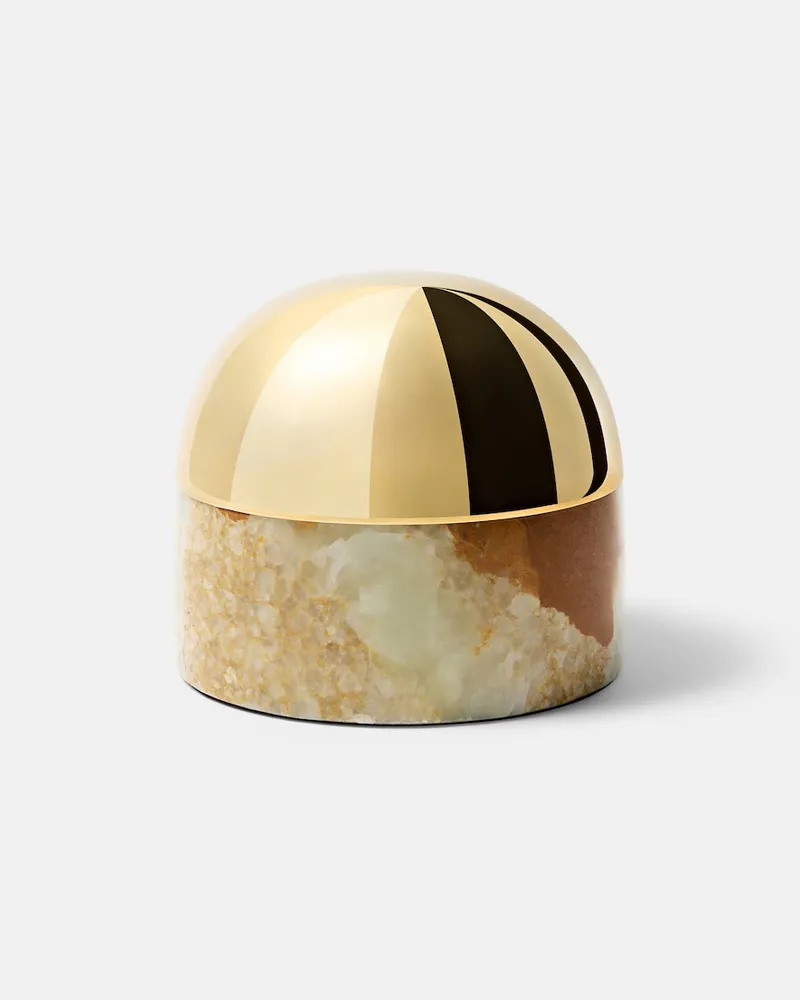 Jonathan Adler Aufbewahrungsdose Globo Medium Beige